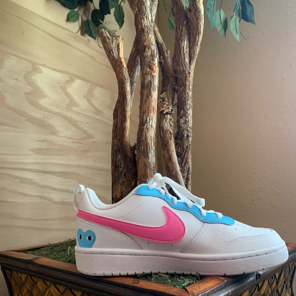 nike court borough low custom